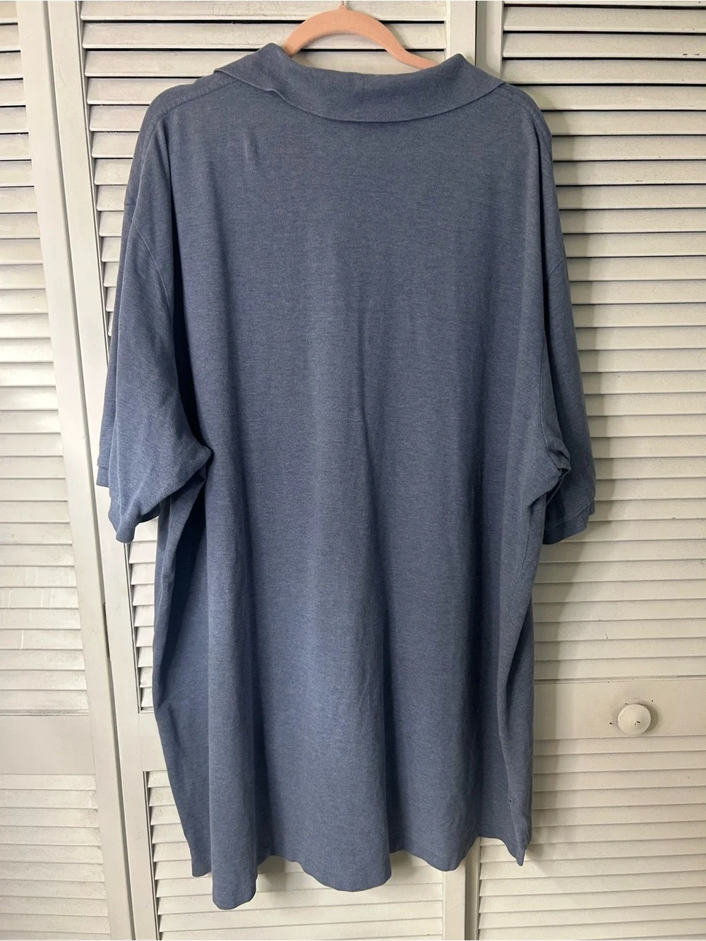 Polo by Ralph Lauren Classic Blue Short-Sleeve Polo Shirt Size 4XLT